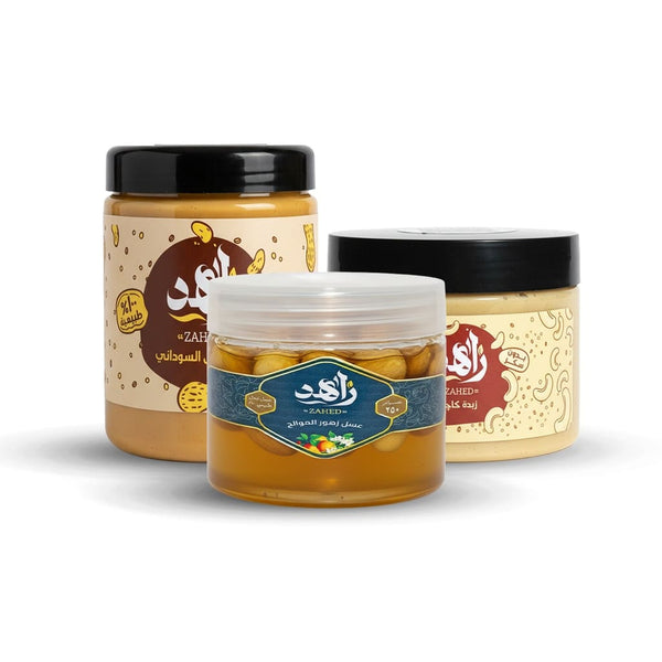 Special Offer – Honey with Nuts + Peanut Butter and Cashews
