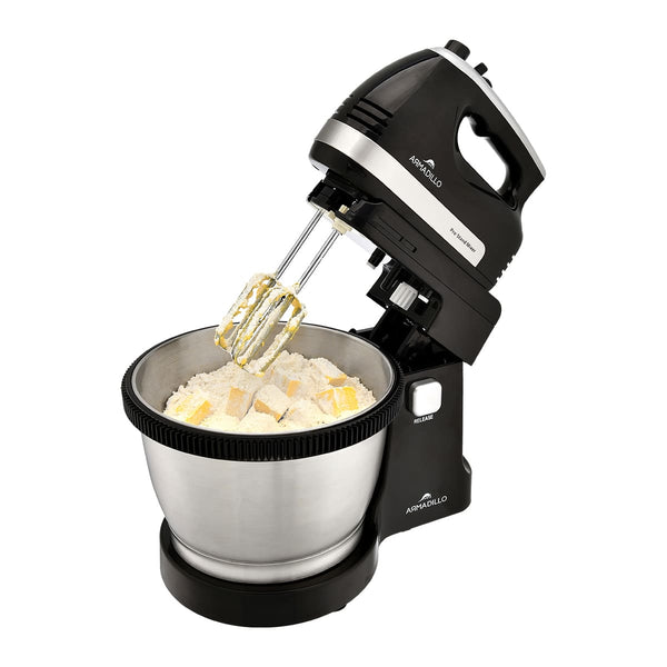 أرماديللو مضرب بالعجان  500وات عدد 5 سرعة أسود