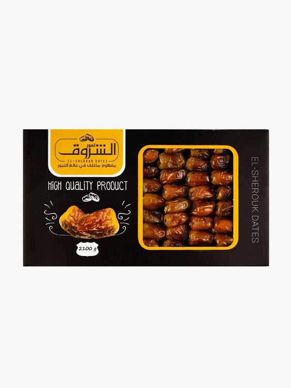 تمر نصف جاف بالنوي علبه 2,100 كجم