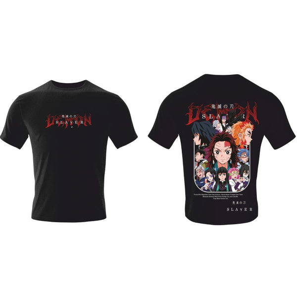 تيشيرت أنمي اوفر سايز للجنسين Demon Slayer