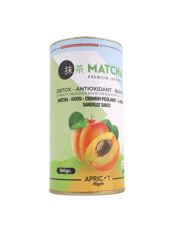 Matcha with apricot