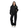 Women's zip-up hoodie and comfortable pants set