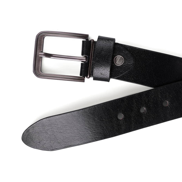 حزام رجالي جلد طبيعي بقري لإطلالة أنيقة