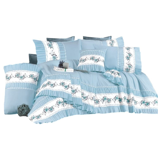 طقم ملاية سرير 4 قطع بيبي بلو