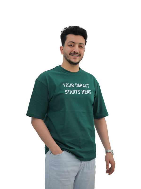 تيشيرت رجالي أخضر