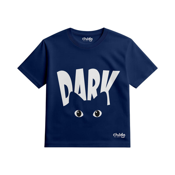 تيشيرت صيفي أولادي Dark Cat