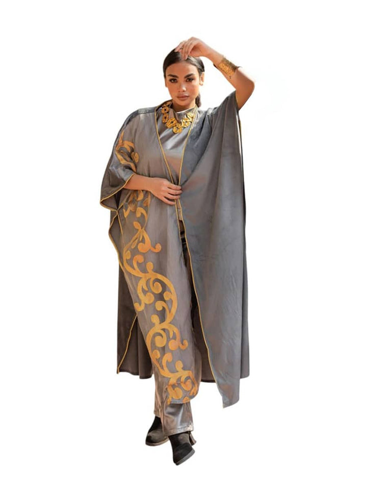 قفطان رمادي ملكي