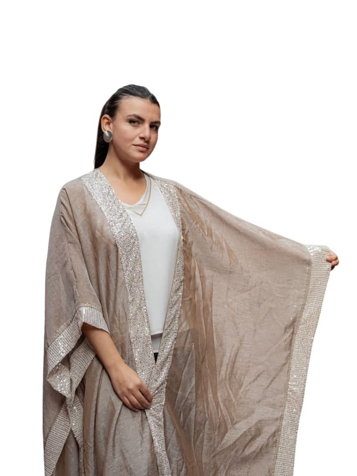 قفطان كتان أنيق