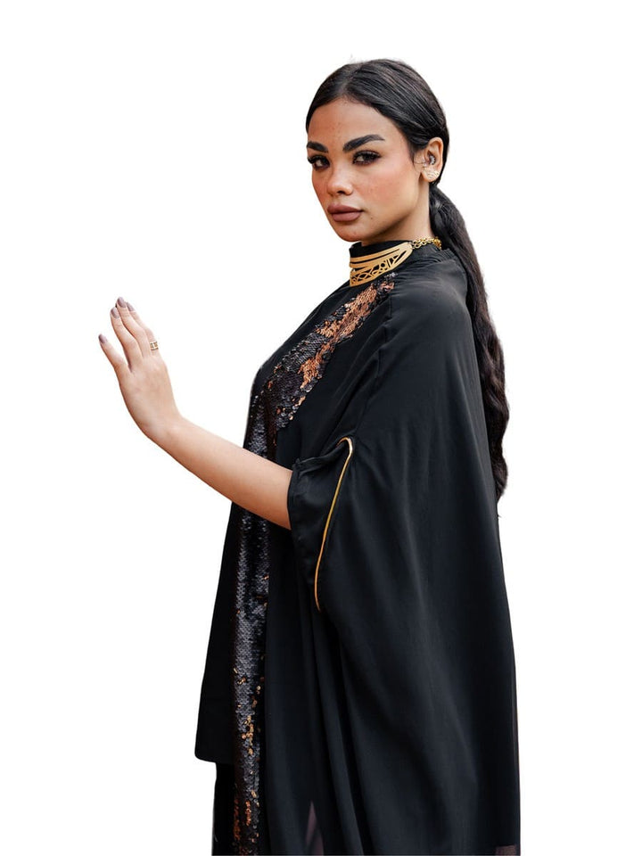 قفطان أسود ملكي