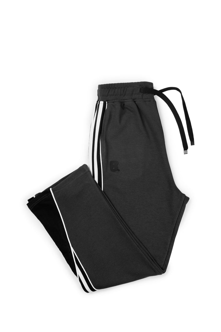 Charcoal Grey Wide Leg Pants.