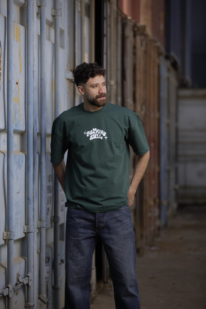 NATURE Genzary Oversized T-Shirt (Printed).