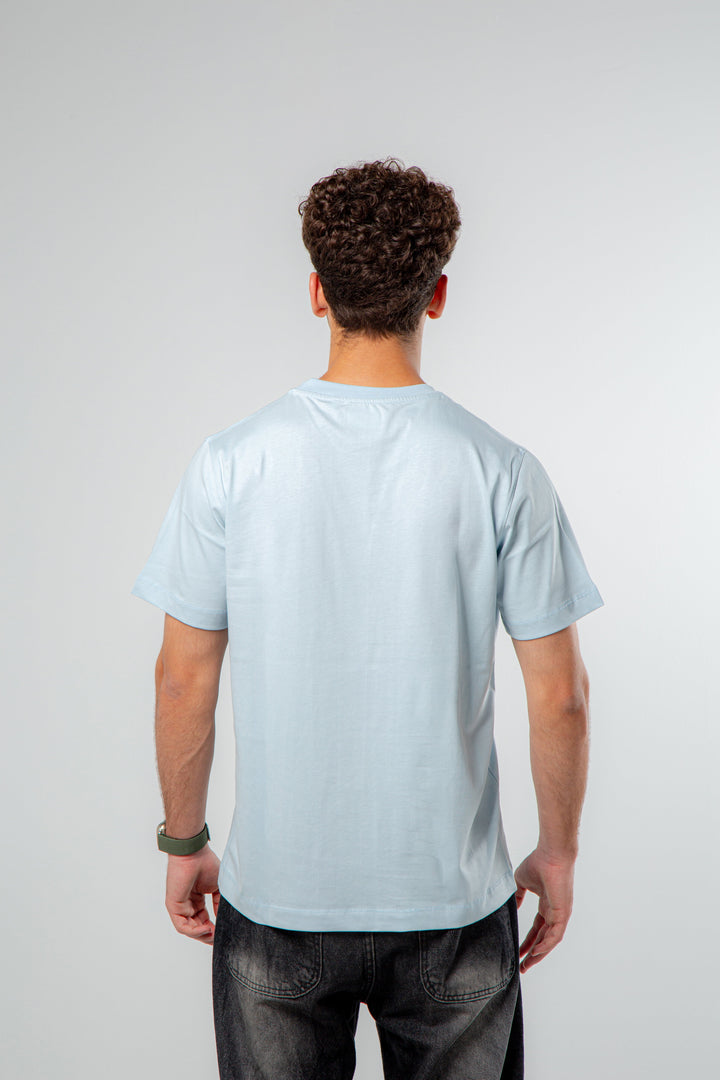 Regular Fit T-Shirt – Baby Blue.