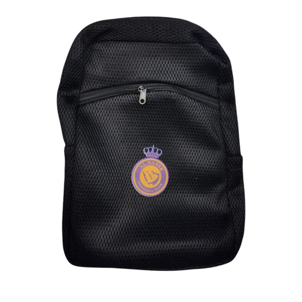 حقيبة ظهر شبك رياضية لوجو نادي النصر