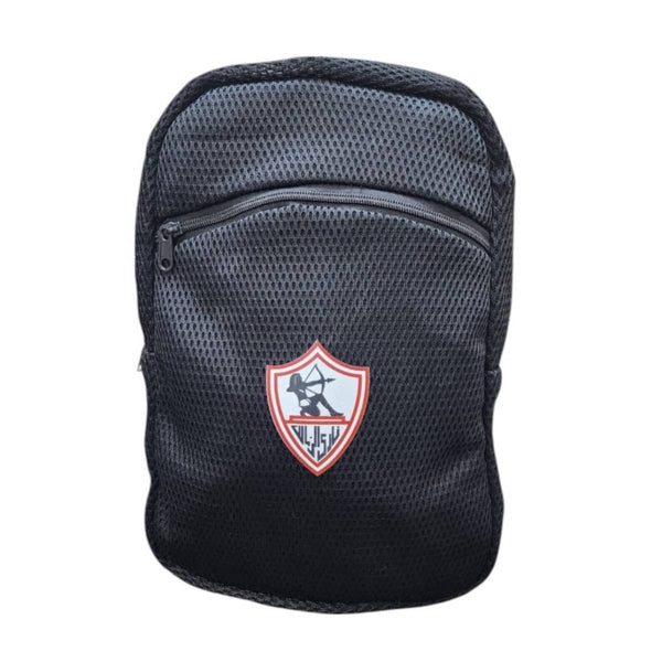 حقيبة ظهر شبك رياضية لوجو نادي الزمالك