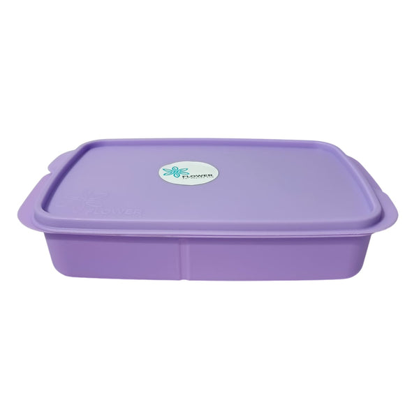 لانش بوكس فلاور بسعة 1 لتر بدون فواصل داخلية