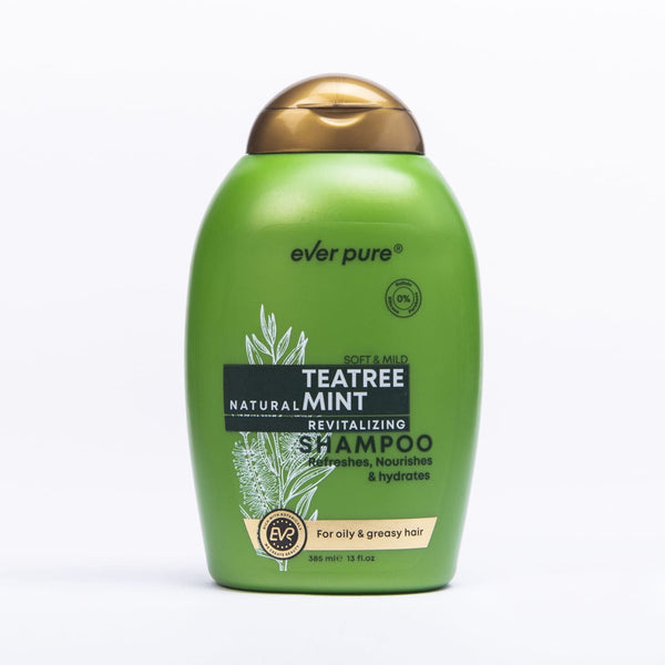 ايفر بيور شامبو شجرة الشاي بالنعناع للشعر الدهني 385مل