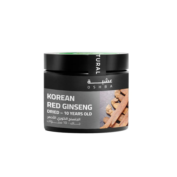 Korean red square dried ginseng, 10 years old