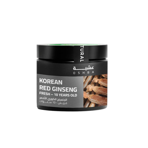 Korean red square ginseng, fresh, 10 years old