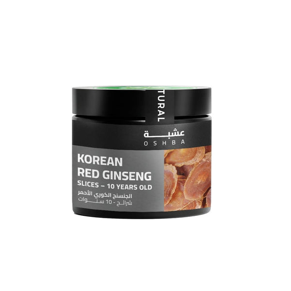 Korean red ginseng slices, 10 years old