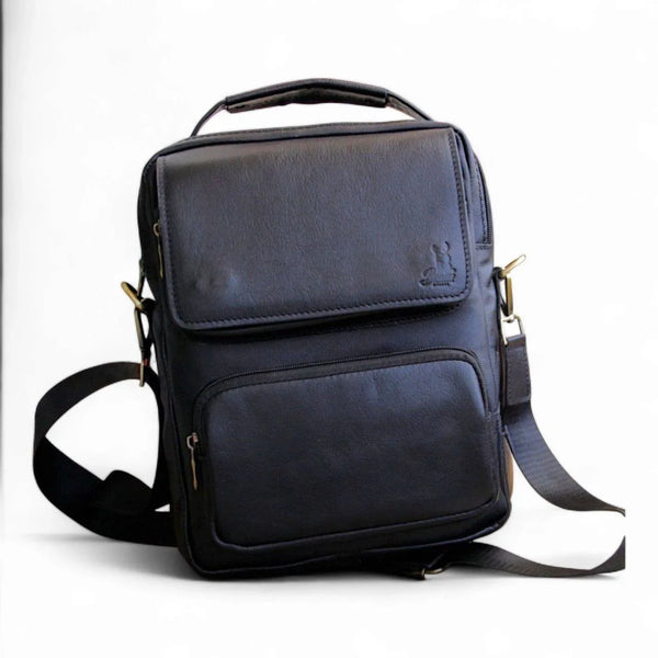 شنطة كروس من الجلد الطبيعى