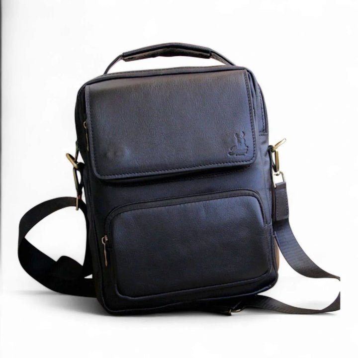 شنطة كروس من الجلد الطبيعى