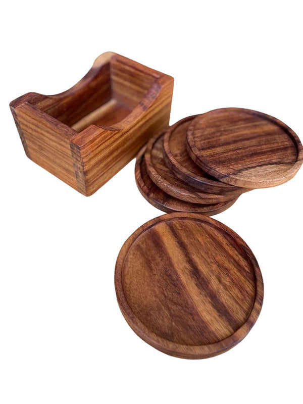 5 كوستر كوباية مع علبة