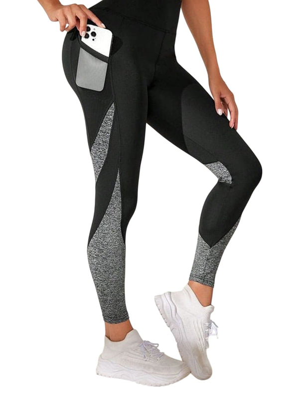 ليجن رياضي حريمي أسود في جراي