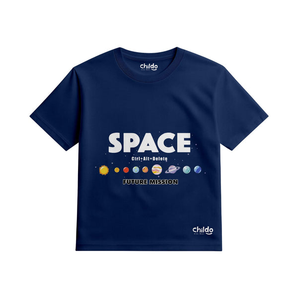 تيشيرت صيفي أولادي Space