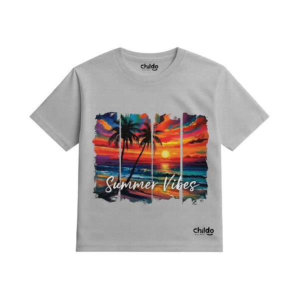 تيشيرت صيفي أولادي Summer Colors