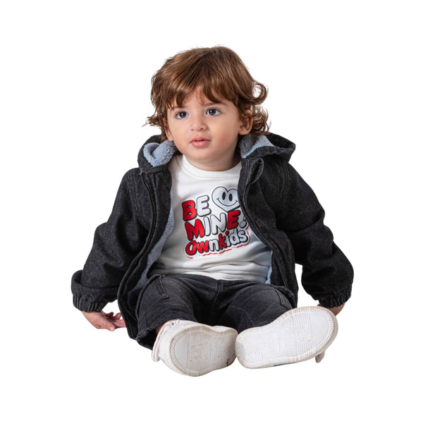 بنطلون جينز مبطن للأطفال