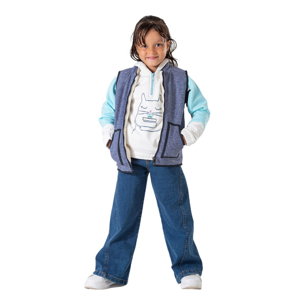 جيليه فيلا مبطن بالفرو بناتي