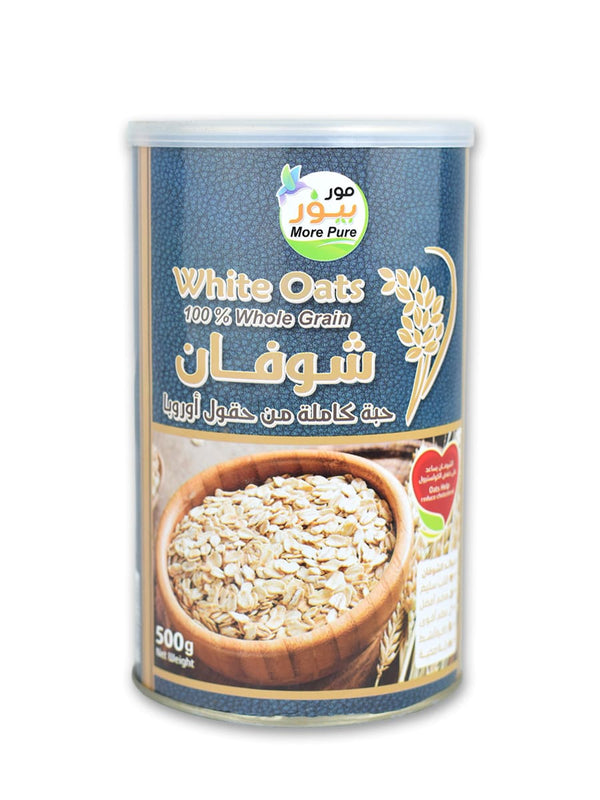 شوفان حبة كاملة عبوه دائرية 500 جرام