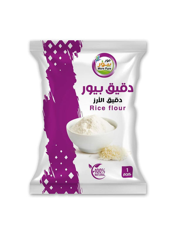 دقيق أرز مور بيور كيس 1 كجم