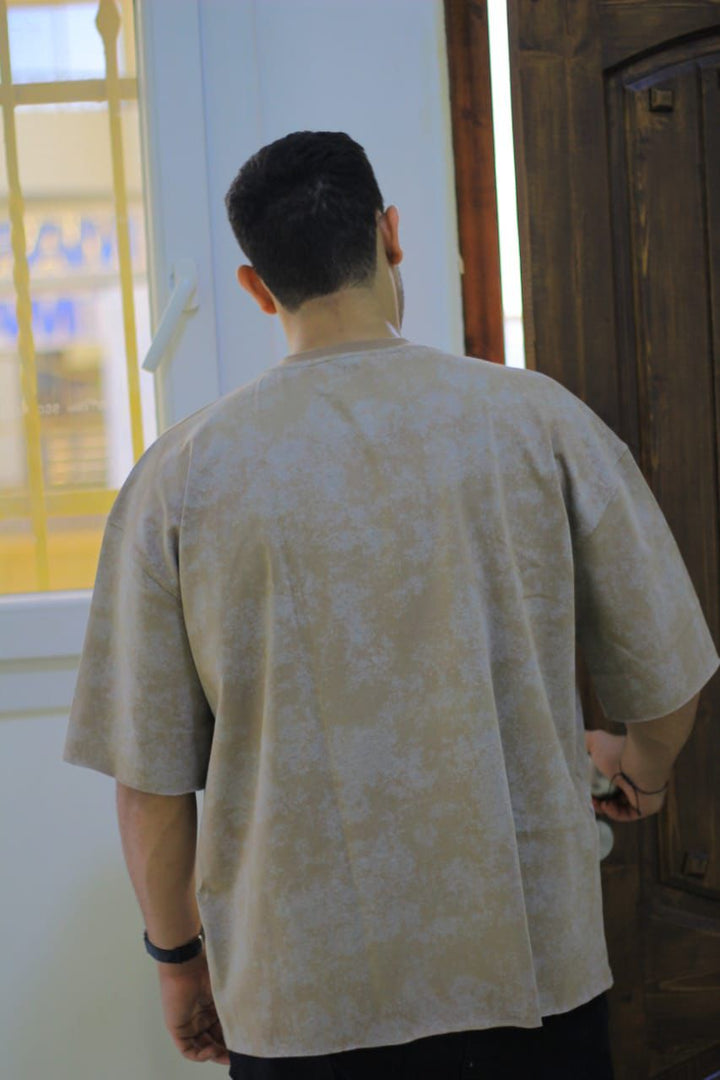 "BALANCE" Oversize T-shirt with patch.