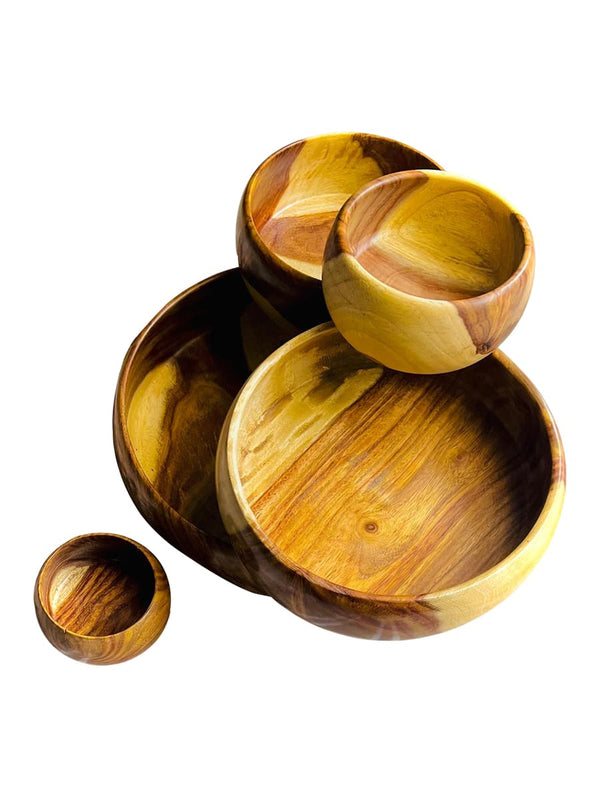 طقم اطباق خشبي غويط