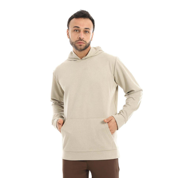 سويت شيرت مخملي بغطاء رأس للرجال